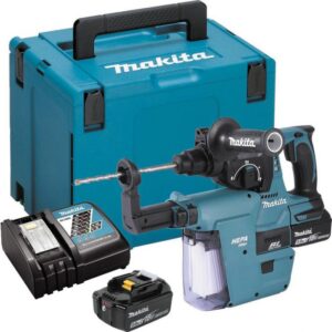 Makita 18vSDS Drill c/w dust extraction