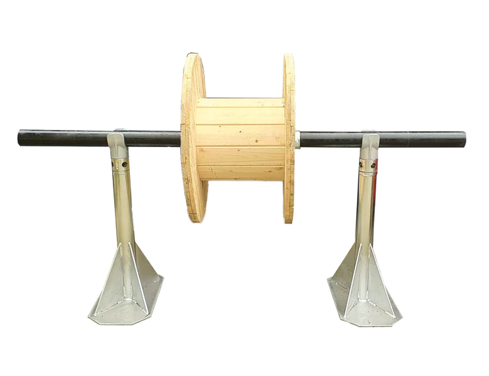 Cable Drum Jacks c/w Bar