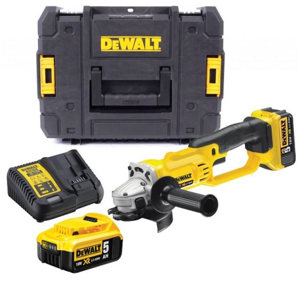 DeWalt 5” Battery Grinder